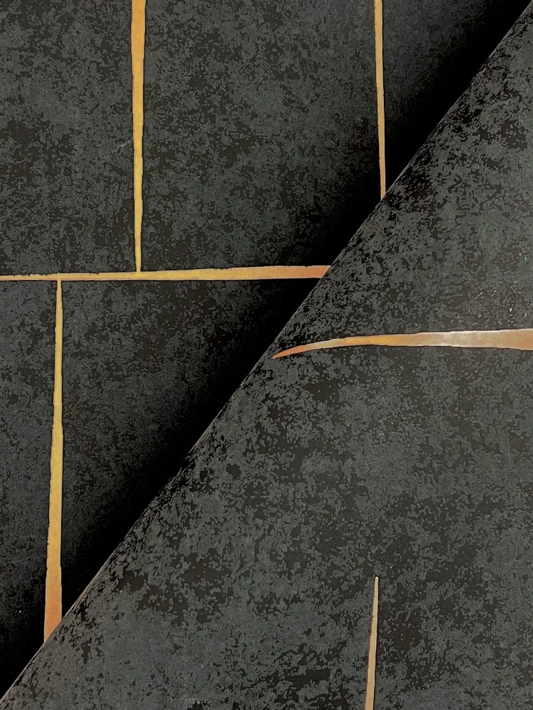 Ronald Redding Malia Wallpaper - Gold & Black — Ảnh 3
