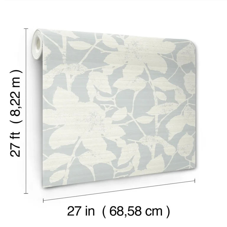 Solange Botanical Wallpaper - Light Blue — Ảnh 5