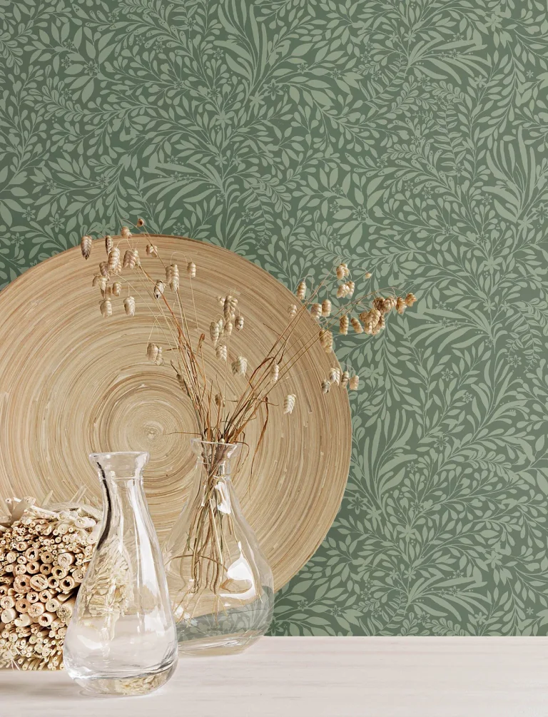 Kristina Botanical Wallpaper - Evergreen — Ảnh 4