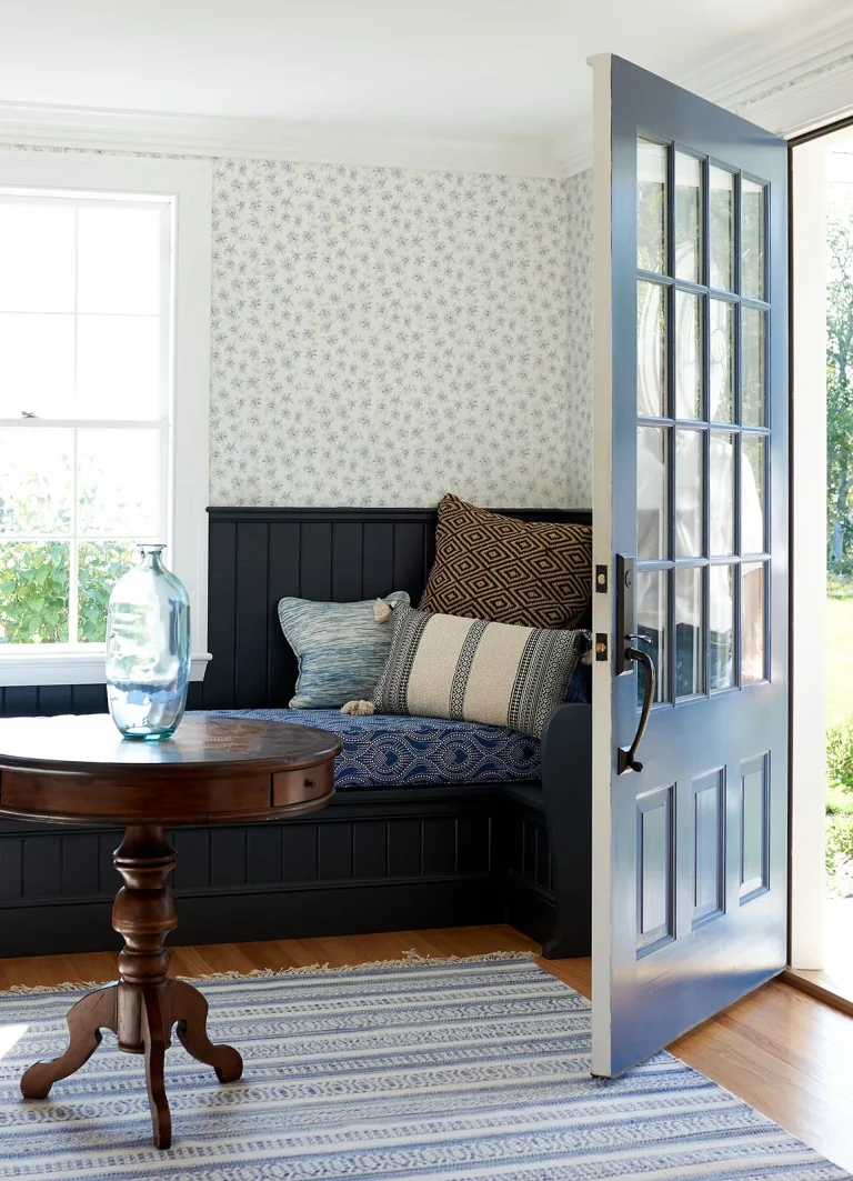 Chesapeake Sofiane Botanical Trail Wallpaper - Blue — Ảnh 4