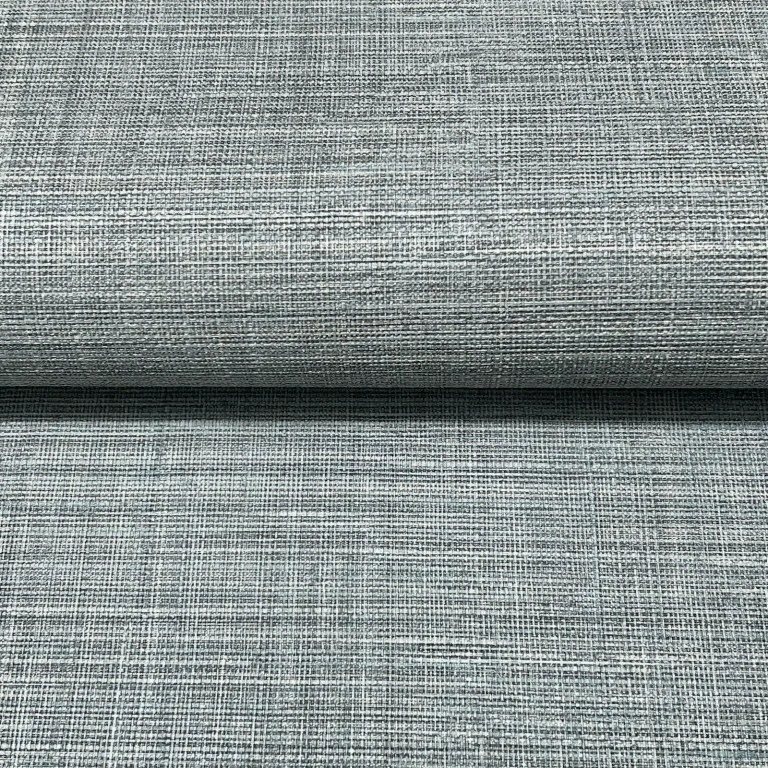 Lotus Silk Wallpaper - Steel Blue