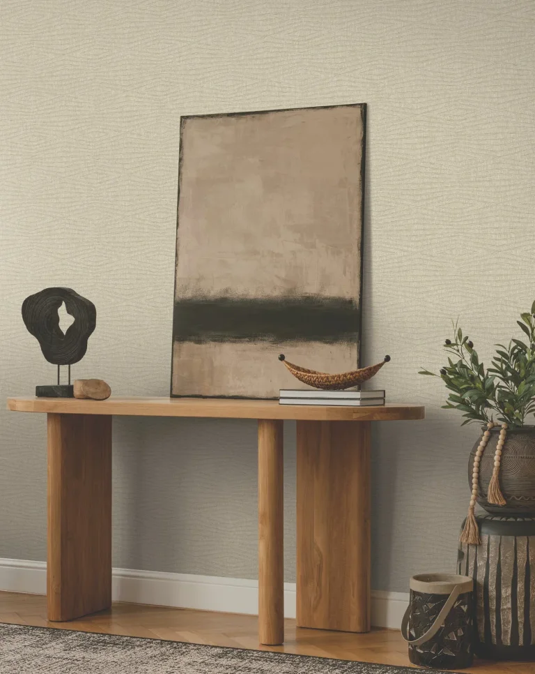Ronald Redding Daystone Wallpaper - Beige — Ảnh 3