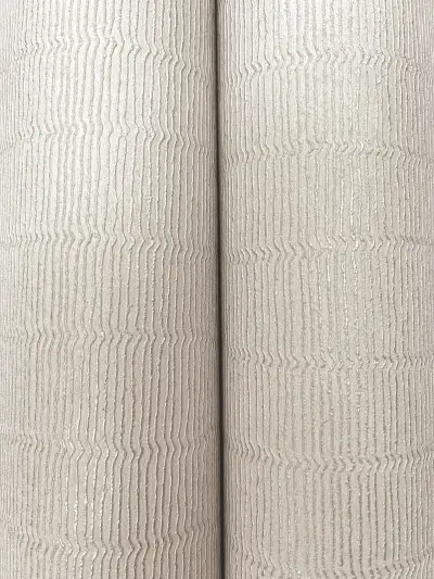 Tectonic Texture Wallpaper - Grey/Silver