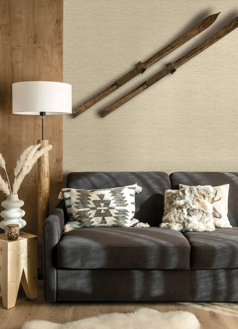 Chesapeake Plaited Grass Wallpaper - Wheat — Ảnh 2
