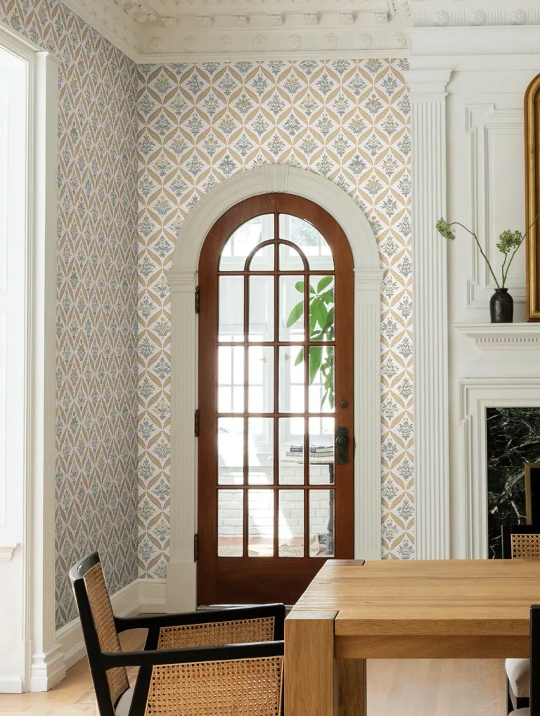 Rifle Paper Co. Estee Garden Wallpaper - Gold Multi — Ảnh 5