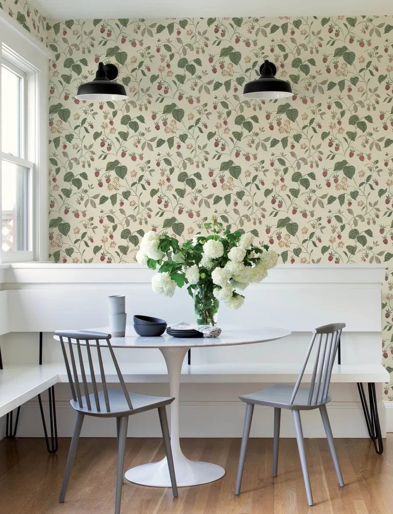 Chesapeake Mercy Berry Vines Wallpaper - Taupe — Ảnh 2