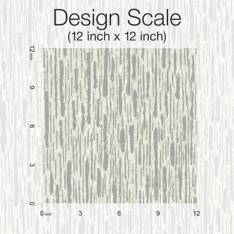 Metallic Cascade Wallpaper - Cream/Silver — Ảnh 3