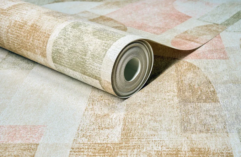 Chesapeake Cassandra Block Geometric Wallpaper - Brown — Image 3