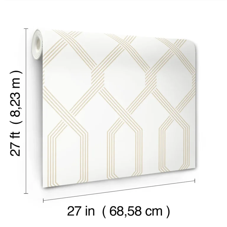 Ronald Redding Palisade Wallpaper - Beige — Ảnh 3