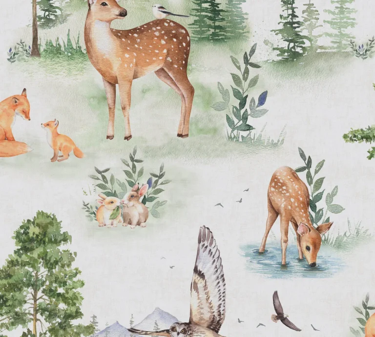 Lilly & Luis - Woodland Friends Wallpaper 771721 — Ảnh 5