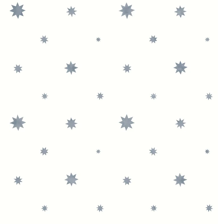 Henry Starburst Wallpaper - Blue — Image 5