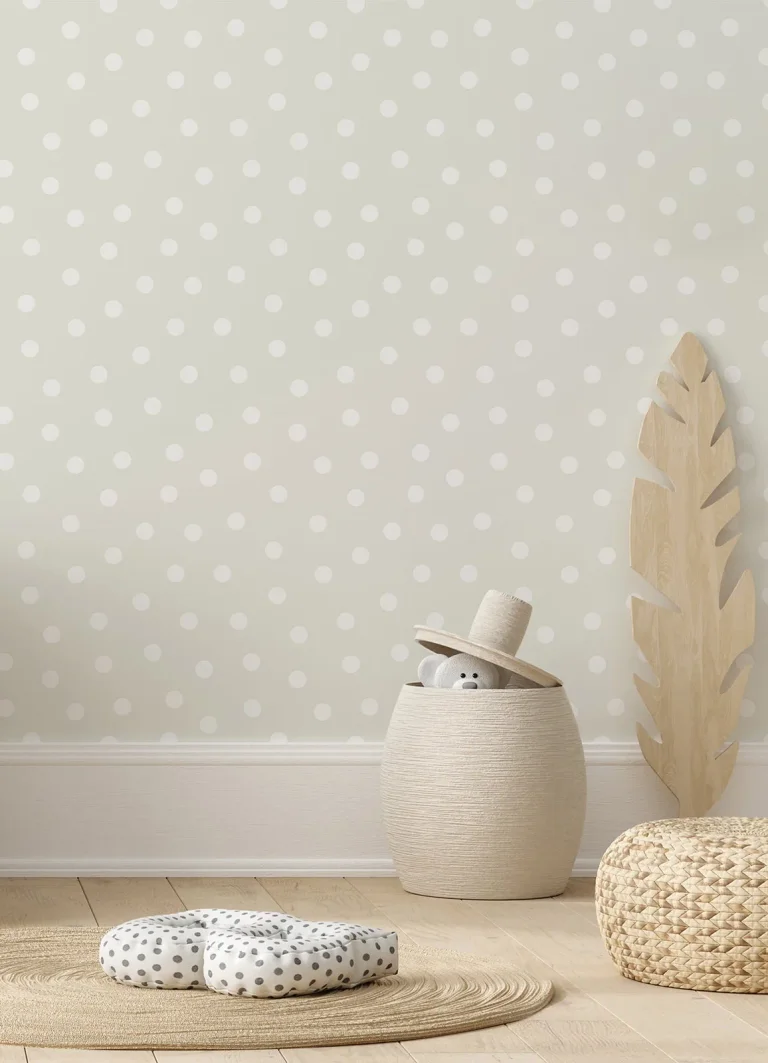 Chesapeake Jubilee Dots Wallpaper - Silver — Ảnh 3