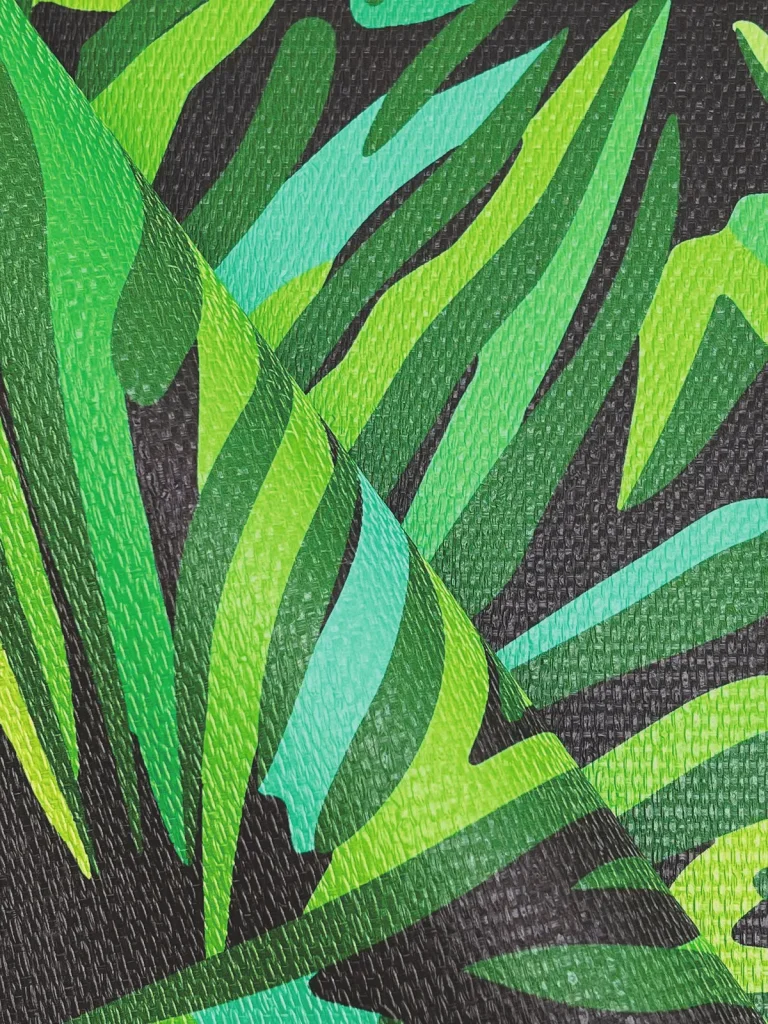 Flora Wallpaper - Green — Ảnh 2