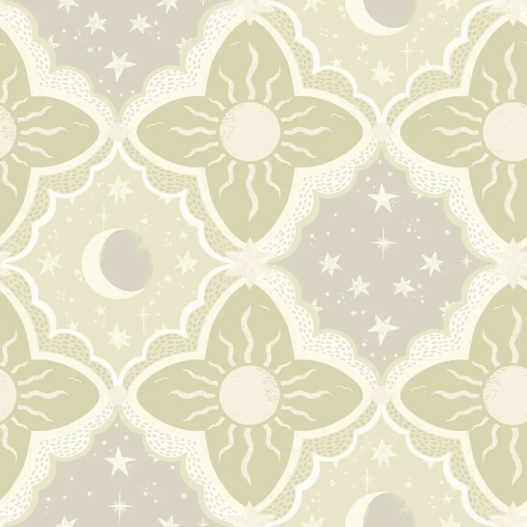 Sol & Mane Wallpaper - Green — Ảnh 3