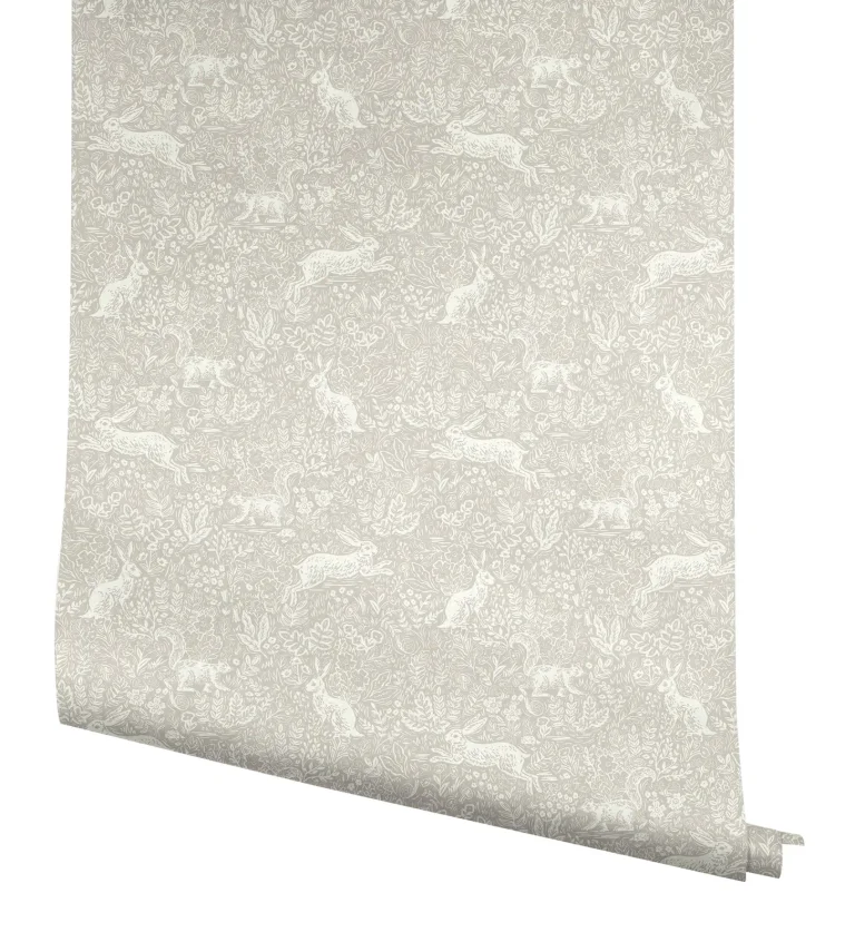 Rifle Paper Co. Fable Peel and Stick Wallpaper - Linen — Ảnh 2