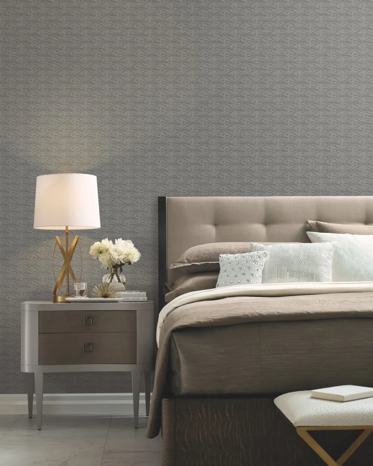 High Society Wallpaper - Charcoal — Ảnh 3