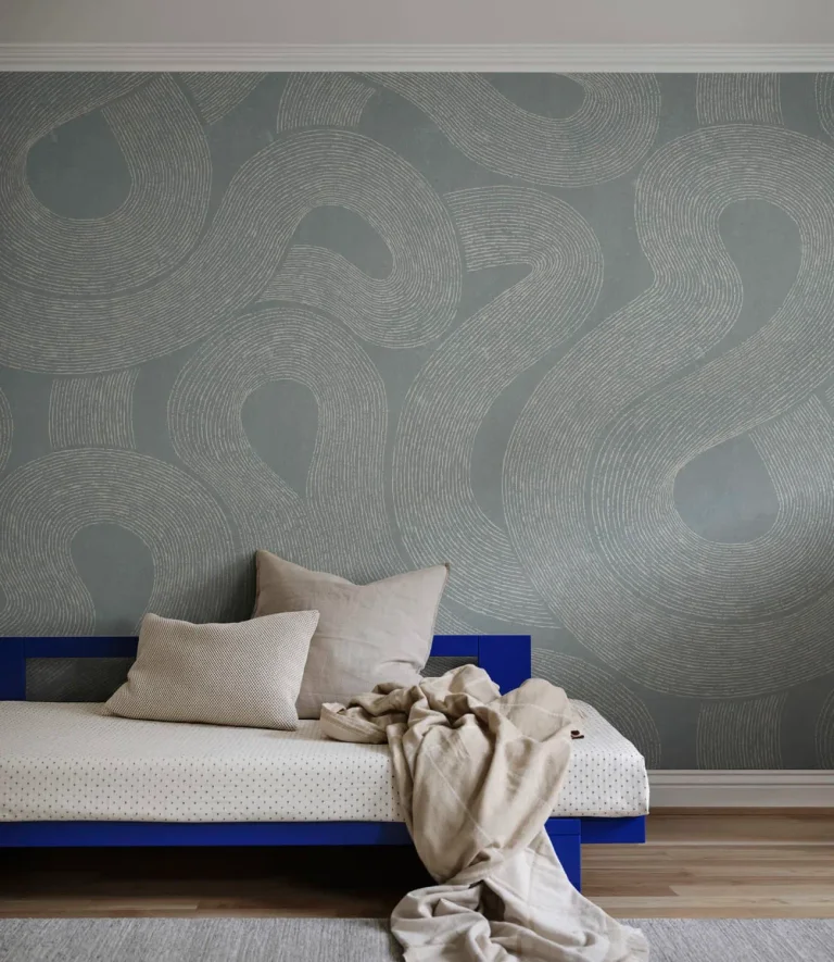 Zen Mural, Misty Blue — Ảnh 3