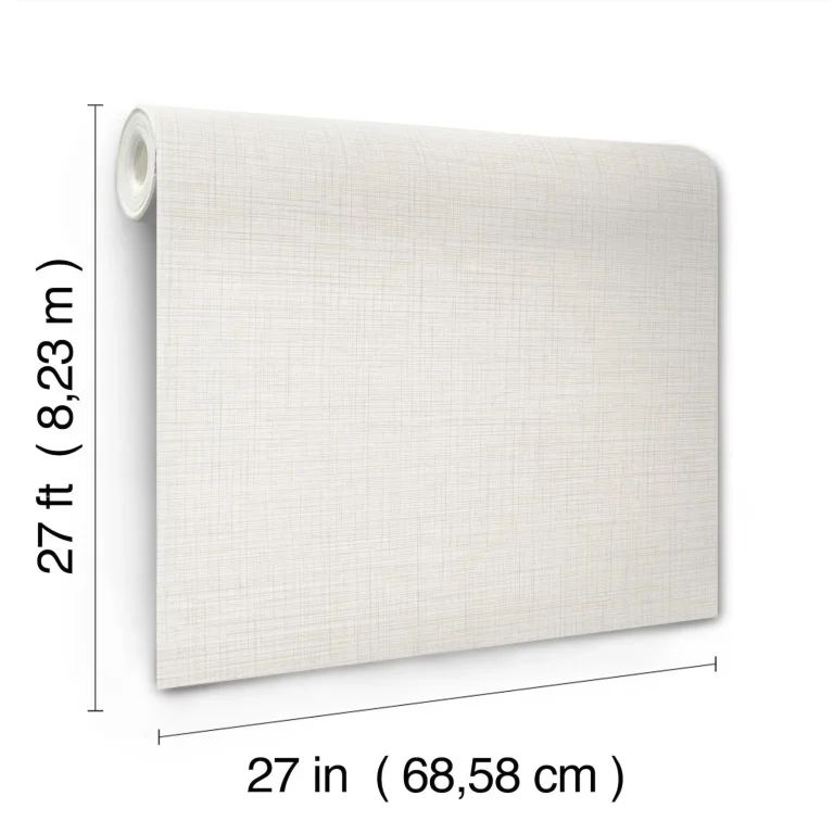 Open Air Crosshatch Wallpaper - White — Ảnh 3