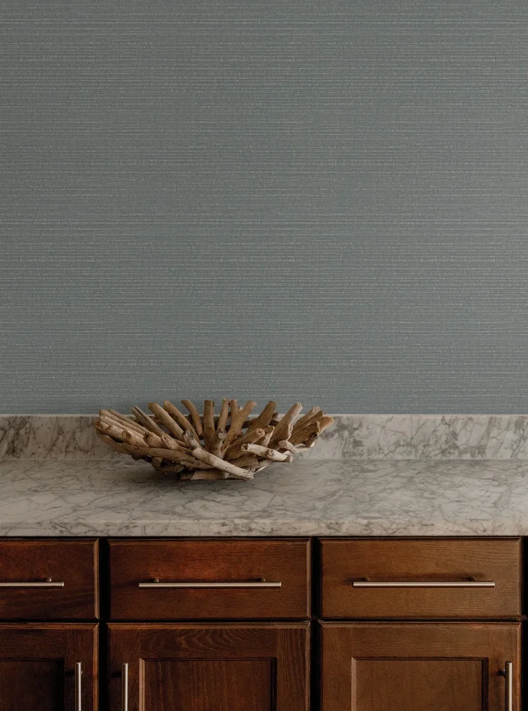 Sky Line Textured Wallpaper - Slate — Ảnh 3