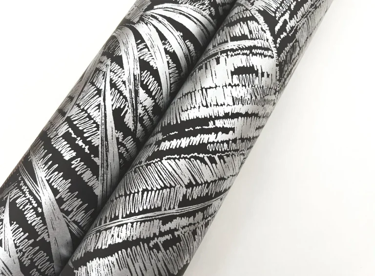 Palm Cove Toile Wallpaper - Silver/Black — Ảnh 2