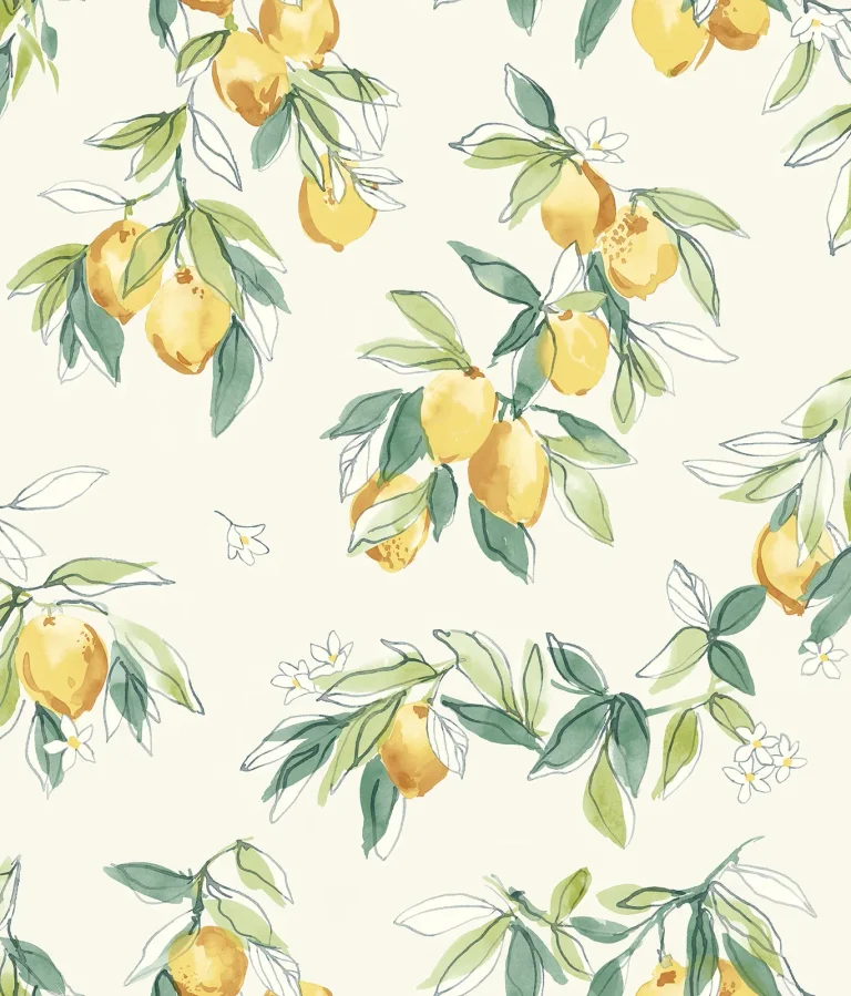 Chesapeake Lemonade Citrus Wallpaper - Yellow — Ảnh 5