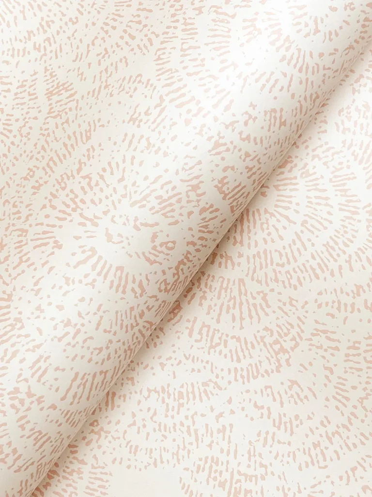 Ambroise Abstract Floral Wallpaper - Blush — Ảnh 3
