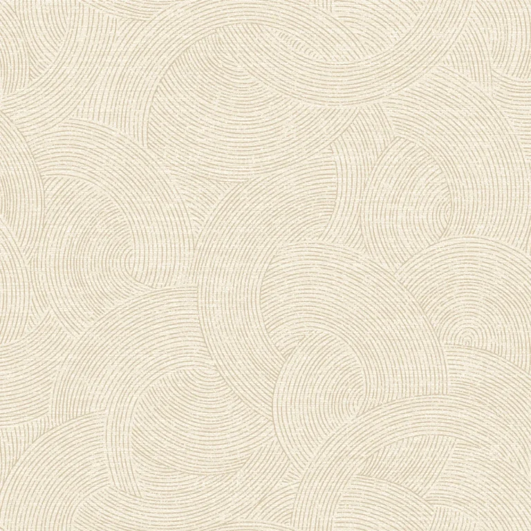 Chesapeake Harrison Swirling Geometric Wallpaper - Champagne — Ảnh 3