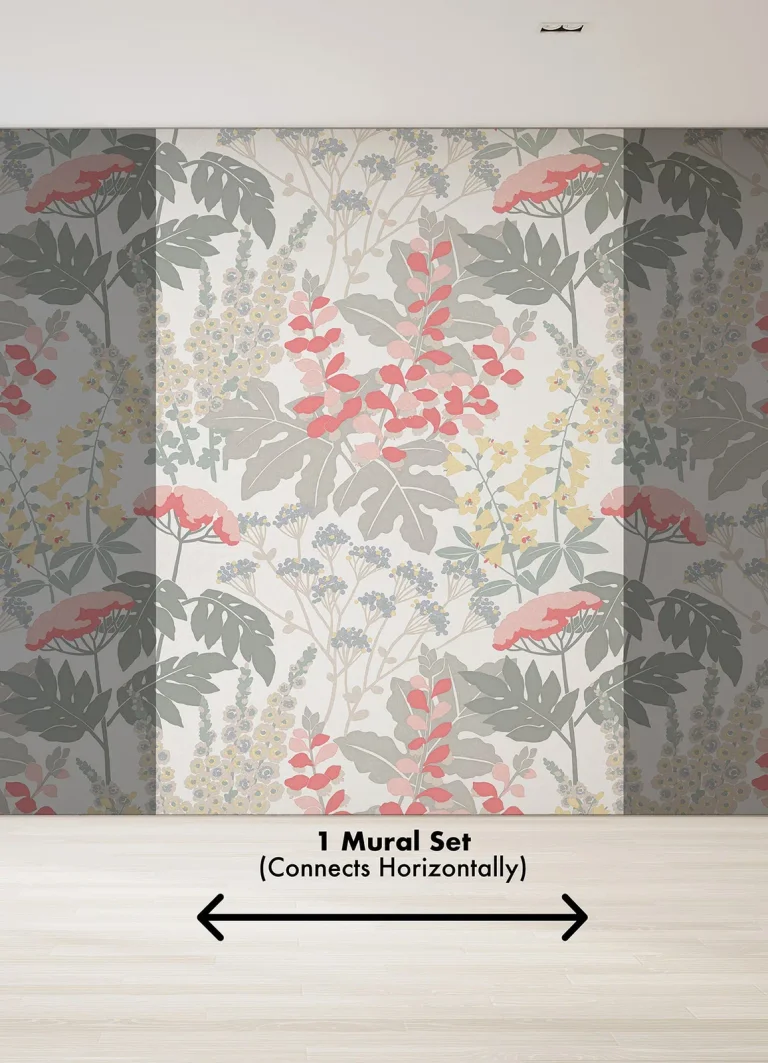 Paradise Wall Mural - Pink — Image 6