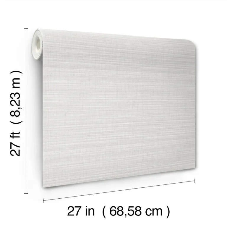 Down To Earth Striated Wallpaper - Dove