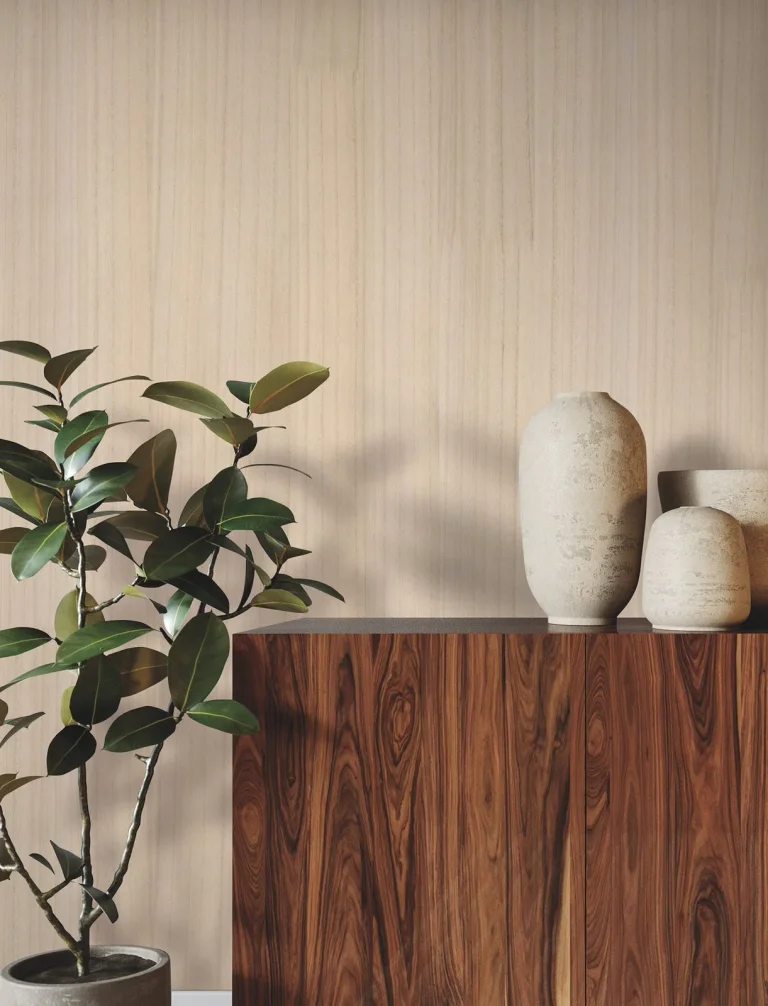 Ronald Redding Wood Veneer Wallpaper - Beech — Ảnh 2