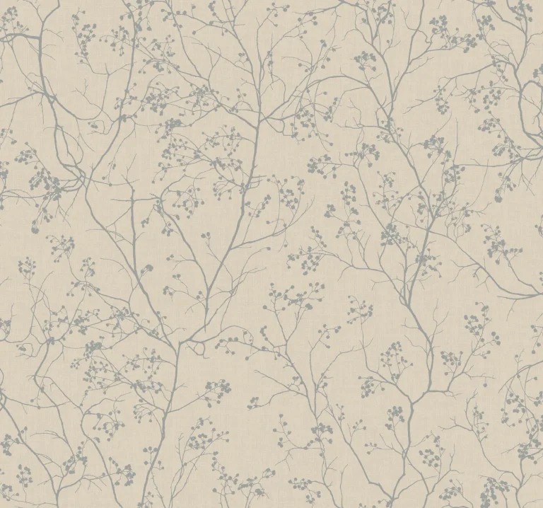 Luminous Branches Wallpaper - Taupe/Silver — Image 4