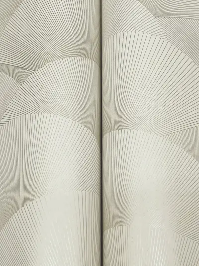 Ronald Redding Morning Shell Wallpaper - Taupe & Gold