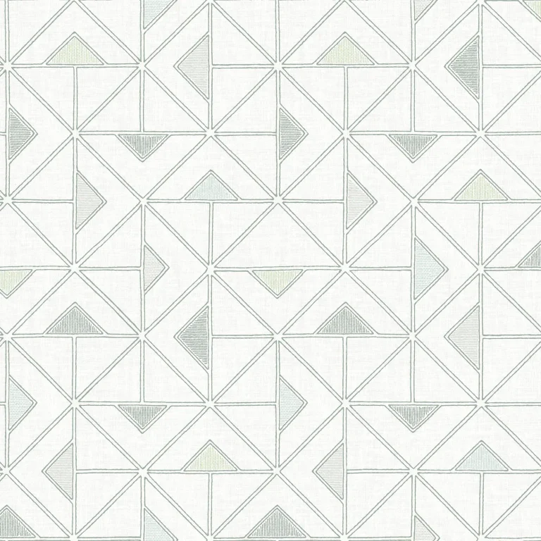 Jekyl Triangles Wallpaper - Green — Ảnh 4