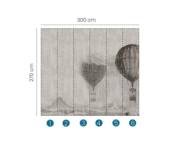 Zoom Digital Wallpaper Wall Mural - 2509N11 — Ảnh 2