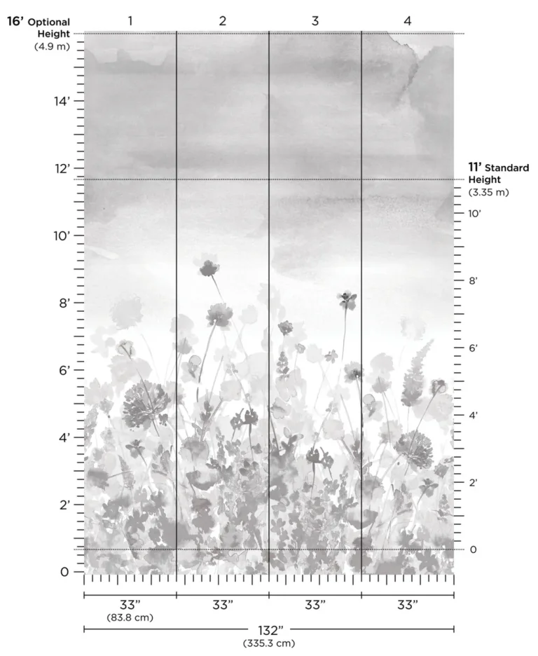Digital Murals Wildflowers — Image 3