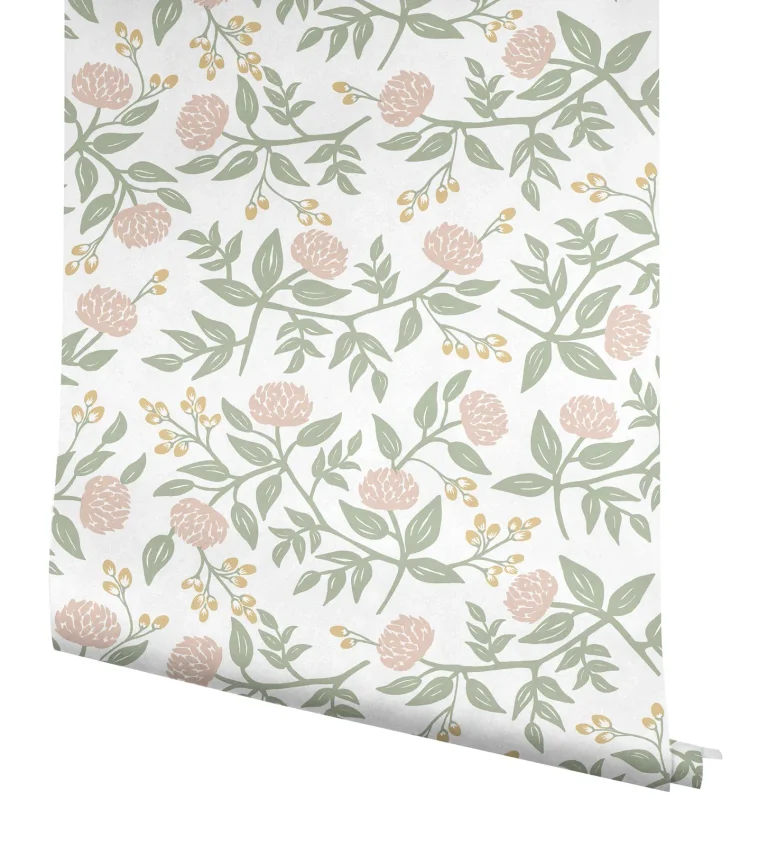 Rifle Paper Co. Peonies Floral Peel and Stick Wallpaper - Blush