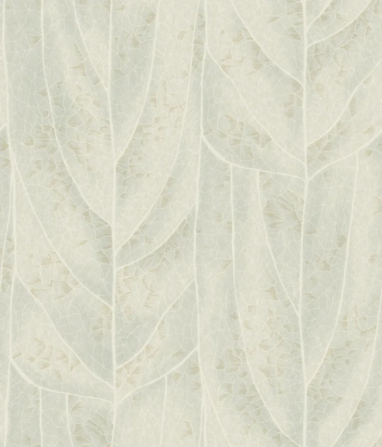 Candice Olson Dicot Leaf Wallpaper - Light Green