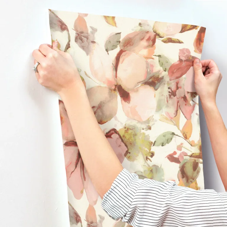 Liliana Floral Wallpaper - Pink — Image 2