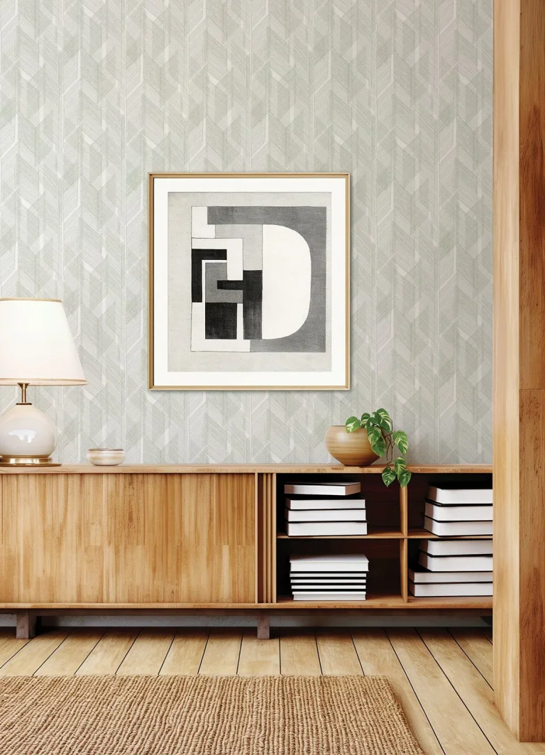 Bryant Crosshatch Wallpaper - Evergreen — Ảnh 5