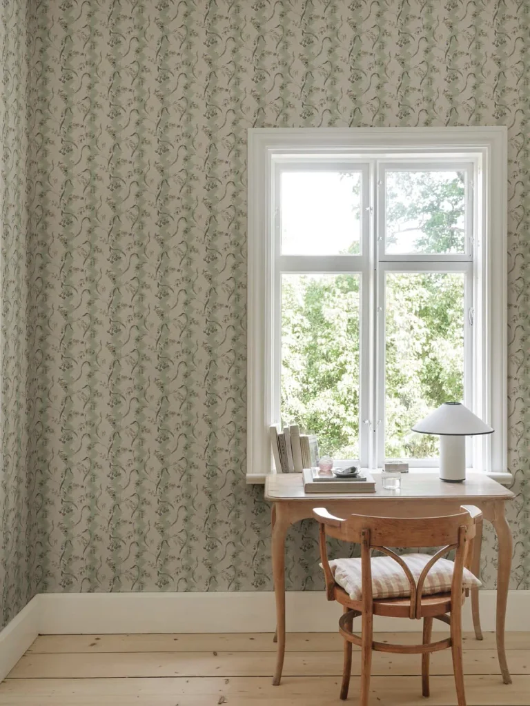 Beatrice, Light Green – Serene Floral — Image 3