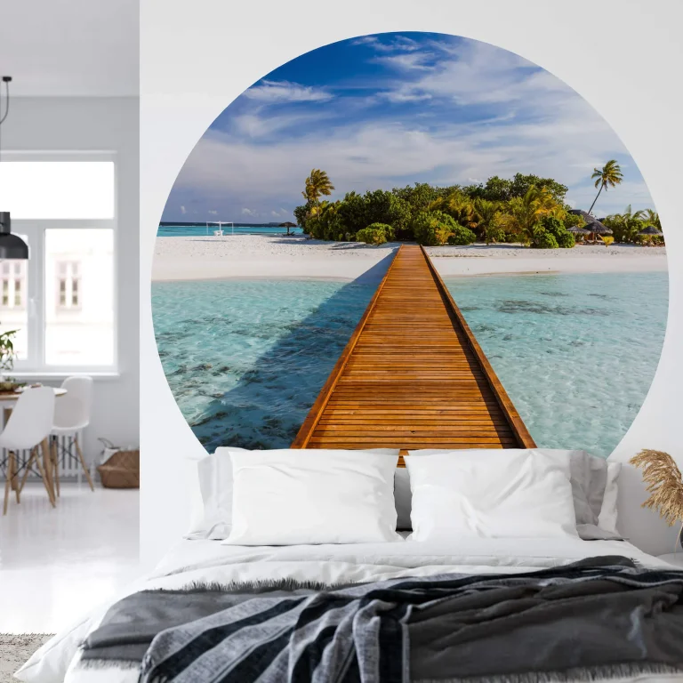 Way to Paradise - Wall Mural 5432 - 8 Panel - 384cm x 260cm — Ảnh 3