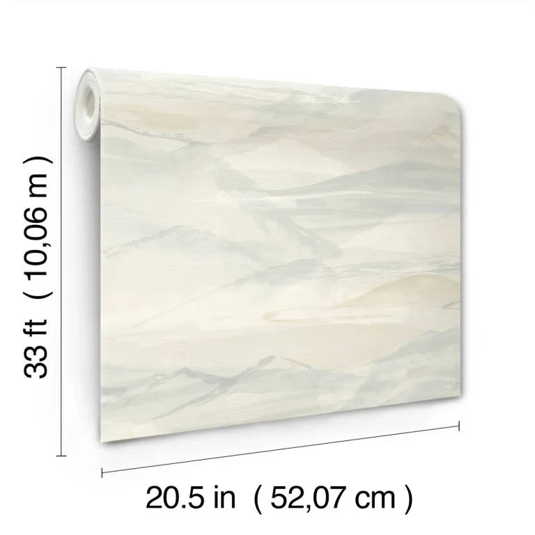 Chesapeake Bozeman Mountains Wallpaper - Sky Blue — Ảnh 3