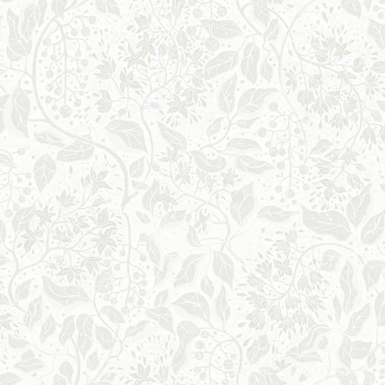 Turi Twining Vines Wallpaper - Light Grey — Ảnh 3