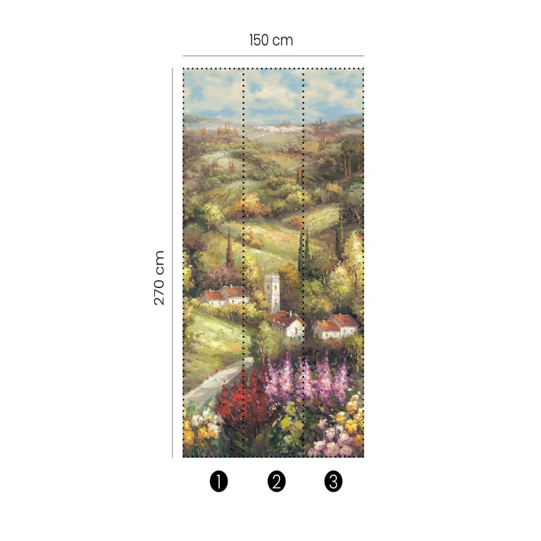 Fashion For Walls Digital Wallpaper Wall Mural - 2543N81 — Ảnh 2