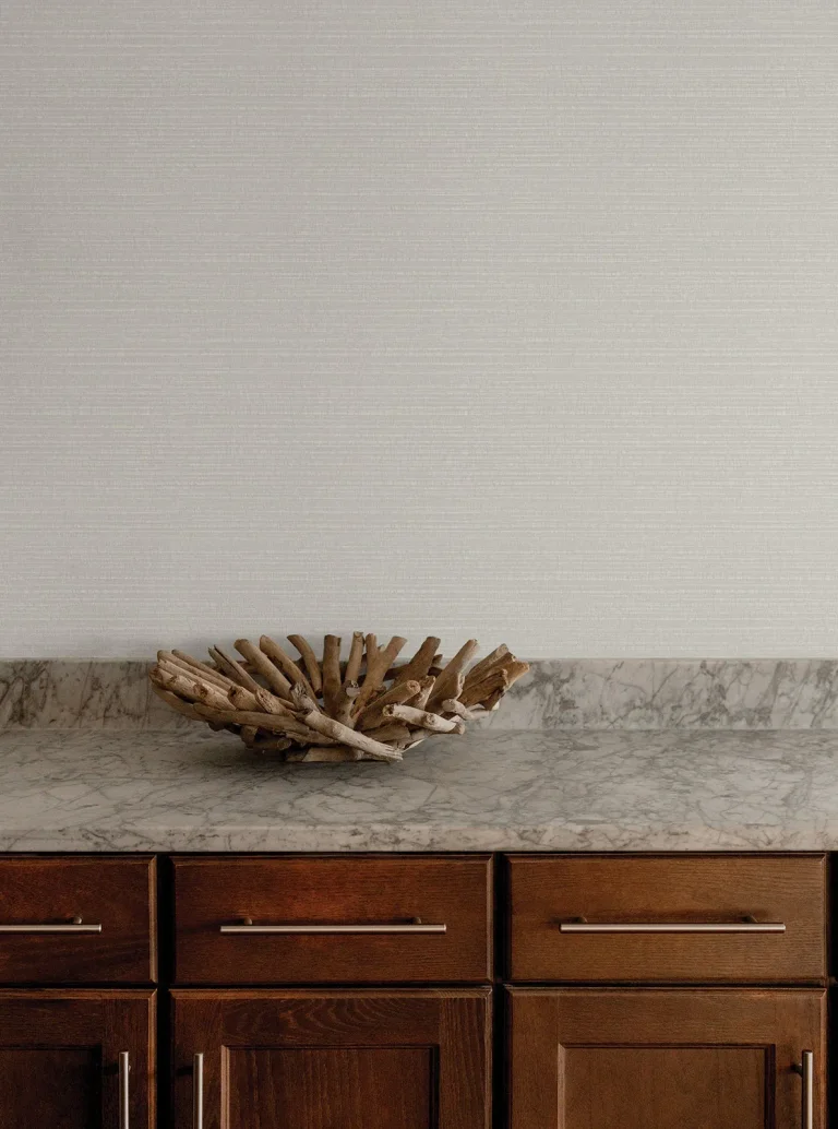 Sky Line Textured Wallpaper - Light Grey — Image 5