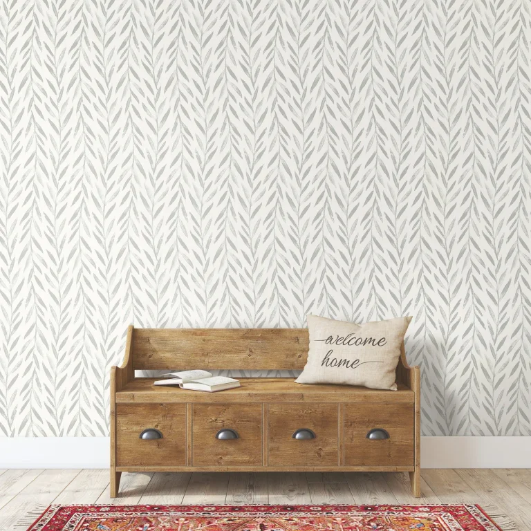 Magnolia Home Willow Wallpaper - Grey — Ảnh 2