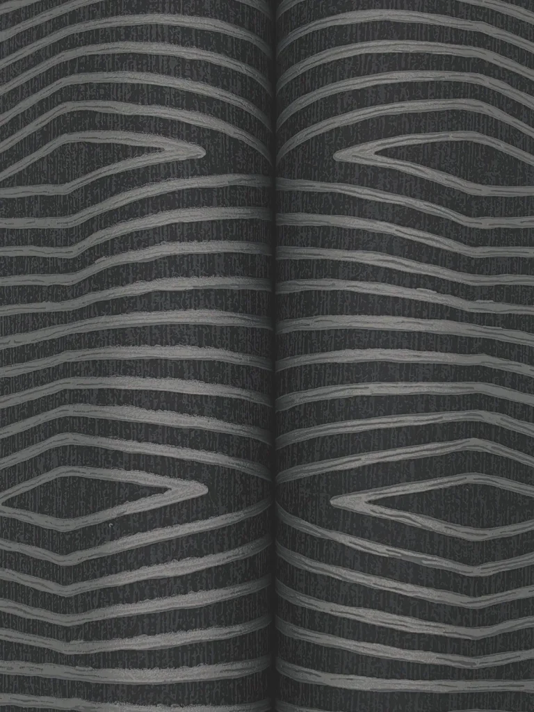 Ronald Redding Daystone Wallpaper - Black — Image 5