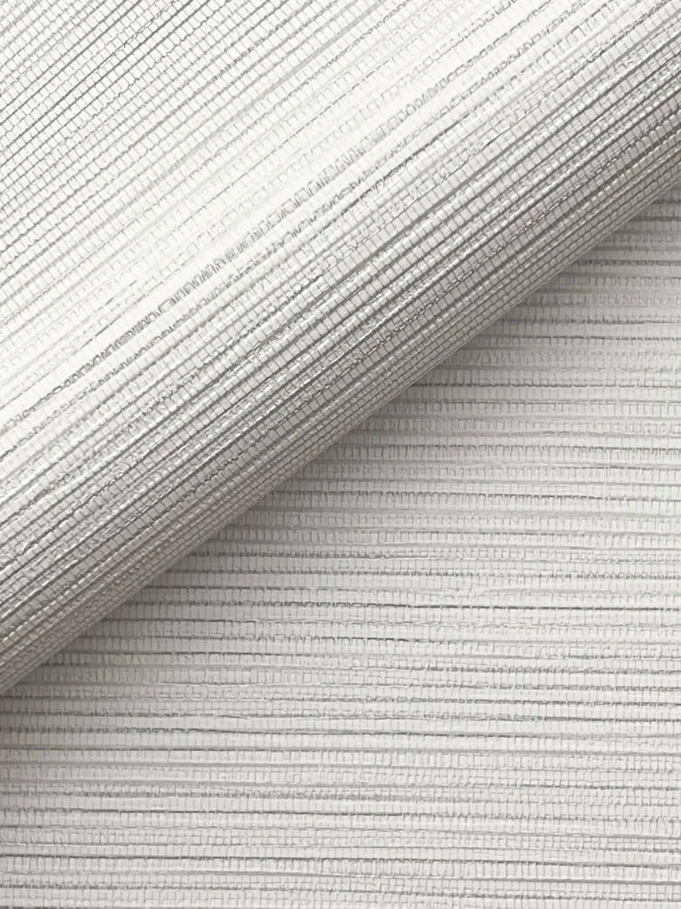 Lorn Faux Grasscloth Wallpaper - Pearl — Ảnh 3