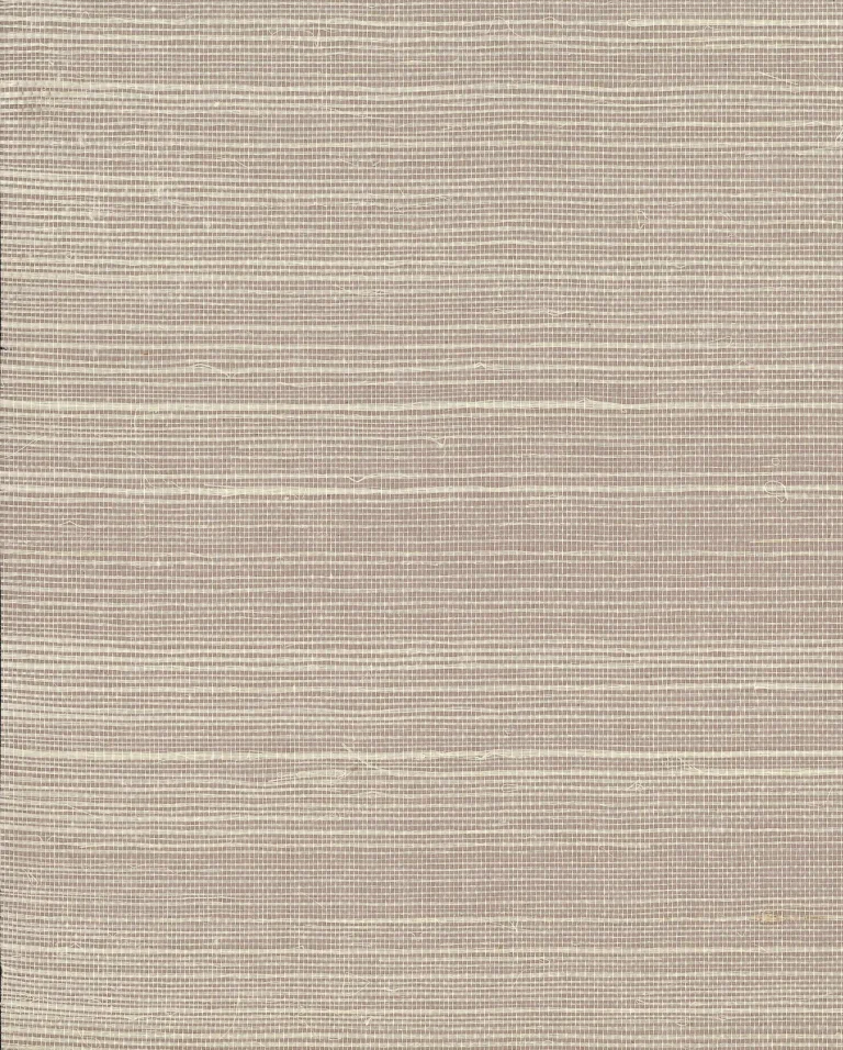 Plain Sisal Grasscloth Wallpaper - Pale Gray — Ảnh 5