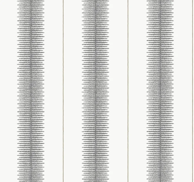 Ronald Redding Tandem Stripe Wallpaper - Black — Ảnh 5